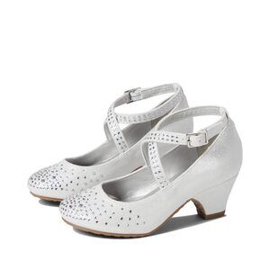 Kenneth Cole Girls Dorathy Viola Shoes White Little Kid 11 Medium